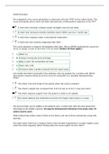Hudson County Community College NURS MISC Bundled Exam Questions with Answers