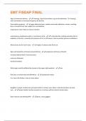 FISDAP  EXAM PACKAGE DEAL QUESTIONS & ANSWERS RATED A&plus;