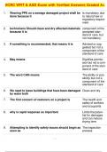 IICRC WRT & ASD Exam with Verified Answers Graded A&plus;