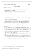 ICT3611 Assignment 01 mark-sheet 2018-S2