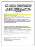 ASTR 1020 FINAL EXAM ACTUAL EXAM QUESTIONS AND CORRECT ANSWERS &vert; ALREADY GRADED A&plus; &vert; VERIFIED ANSWERS &vert; JUST RELEASED &lpar;LATEST VERSION&rpar;