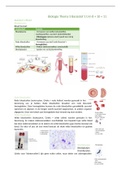 KLAS 2V - Biologie Voor Jou Biologie Samenvatting Thema 3 De Bloedsomloop B1 tm 8 + 10,11