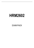 HRM2602 EXAM PACK 2022