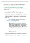 NURS C475 Study Guide &lpar;7&rpar;-1&sol;STUDY GUIDE for C475 Care of Older Adult Objective Assessment