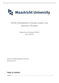 Master thesis 'The Role of Self-Affirmation on Message Acceptance when Masculinity is Threatened'.