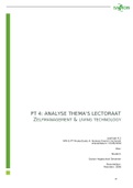 Producttoets 4 - Analyse thema's lectoraat