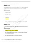 ACCOUNTING FINANCE Chapter 4 Ethics and Corporate Social Responsibility