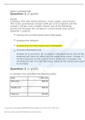 ACCOUNTING FINANCE Chapter 5- Cost Volume Profit complete test 