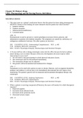 Quiz 3-Chapter 30&colon; Pituitary Drugs Lilley&colon; Pharmacology and the Nursing Process&comma; 8th Edition