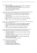 Microeconomic Chapter 3 Practice Problems & Answers