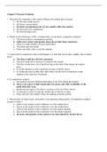 Microeconomic Chapter 9 Practice Problems & Answers