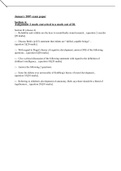 Exam (elaborations) PSYCHOLOGY PYC4805 