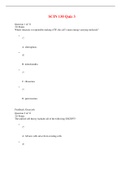 SCIN 130 Quiz 3 - Questions, Answers and Feedback