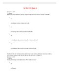 SCIN 130 Quiz 4 - Questions, Answers and Feedback
