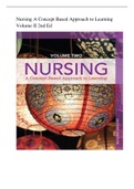 Nursing A Concept Based Approach to Learning Volume II 2nd Ed