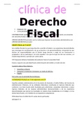 Summary  Derecho Fiscal