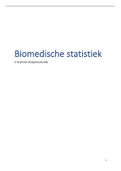 Samenvatting biomedische statistiek, computatieve biologie en informatieverwerving