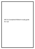 NR 511 Completed Midterm study guide for real 2021.