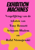 MKDA exhibition machines Bennett, Niemojewski en Shalem