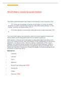 NR 305 Week 2- General Survey&colon;Skin&colon;Nutrition Latest