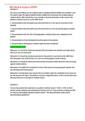 HESI Medical-Surgical LPN&sol;PN - GRADE A&plus; SOLUTION