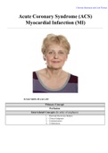 Acute Coronary Syndrome (ACS)  Myocardial Infarction (MI)_ JoAnn Smith, 68 years old Case Study. 