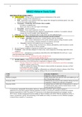 NR602 Midterm Exam Study Guide / NR 602 Midterm Exam Study Guide (Latest-2021): Chamberlain College of Nursing