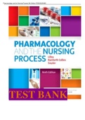Test Bank for Pharmacology and the Nursing Process 9th Edition by Lilley