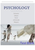 Test Bank - Psychology 4th Ed. by Daniel Schater