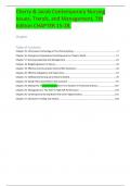 Cherry & Jacob Contemporary Nursing Issues&comma; Trends&comma; and Management&comma; 7th Edition CHAPTER 15-28&period;