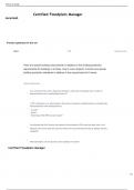 Certified Floodplain Manager QUESTIONS WITH COMPLETE SOLUTIONS&lowbar;&period;pdf