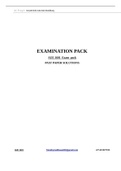 EXAMINATION PACK  AUE 1601 Exam pack PAST PAPER SOLUTIONS