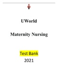 UWorld  Maternity |Elaborated| 2021 NCLEX review