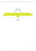 Bundle&colon; AQA GCSE COMBINED SCIENCE&colon; TRILOGY FOUNDATION TIER BIOLOGY PAPER 2F QP and MS  JUNE 2024