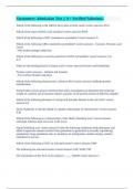 Optometry Admission Test &vert;&vert; A&plus; Verified Solutions&period;