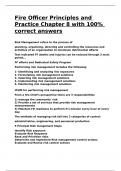 Fire Officer Principles and Practice Chapter 8 with 100- correct answers&period;