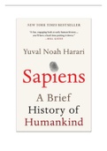 Sapiens a Brief History of Humankind