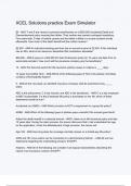 XCEL Solutions practice Exam Simulator Questions And Answers Rated A&plus; New Update Assured Satisfaction