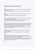 Oregon Life & Health Insurance Questions And Answers Rated A&plus; New Update Assured Satisfaction