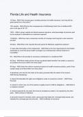 Florida Life and Health Insurance Questions And Answers Rated A&plus; New Update Assured Satisfaction