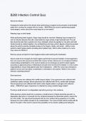 B260 Infection Control Quiz Questions & 100&percnt; Verified Correct Answers with complete solutions &lpar;Latest update 2024 2025