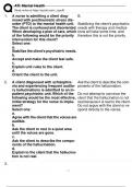 2024 ATI MENTAL HEALTH PROCTORED VERSION A&comma; B AND C ACTUAL EXAM EACH VERSION CONTAINS 70 QUESTIONS AND CORRECT DETAILED