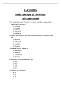 basic concepts of chemistry 