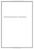 RNSG 2301 HESI Case Study &ndash; Thyroid Disorders&period;