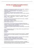 RIO BIO 156 COMPLETECOURSE NEWEST ACTUAL EXAM