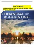 Solution Manual for Financial Accounting 11th Edition by Libby&comma; Hodge ISBN&colon; 9781265083922&comma; All 13 Chapters Covered&comma; Verified Latest Edition