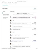 NURSING HEALTH ASS Respiratory &lowbar;Transcript Latest