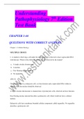 Understanding Pathophysiology 7 th Edition Test Bank CHAPTER 1-44 QUESTIONS WITH CORRECT ANSWERS