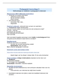 College 5 aantekeningen -  IPO 1A  Pedagogiek in Beeld, ISBN: 9789036806152