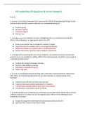 ATI Leadership (70 Questions & Correct Answers)  Form B
